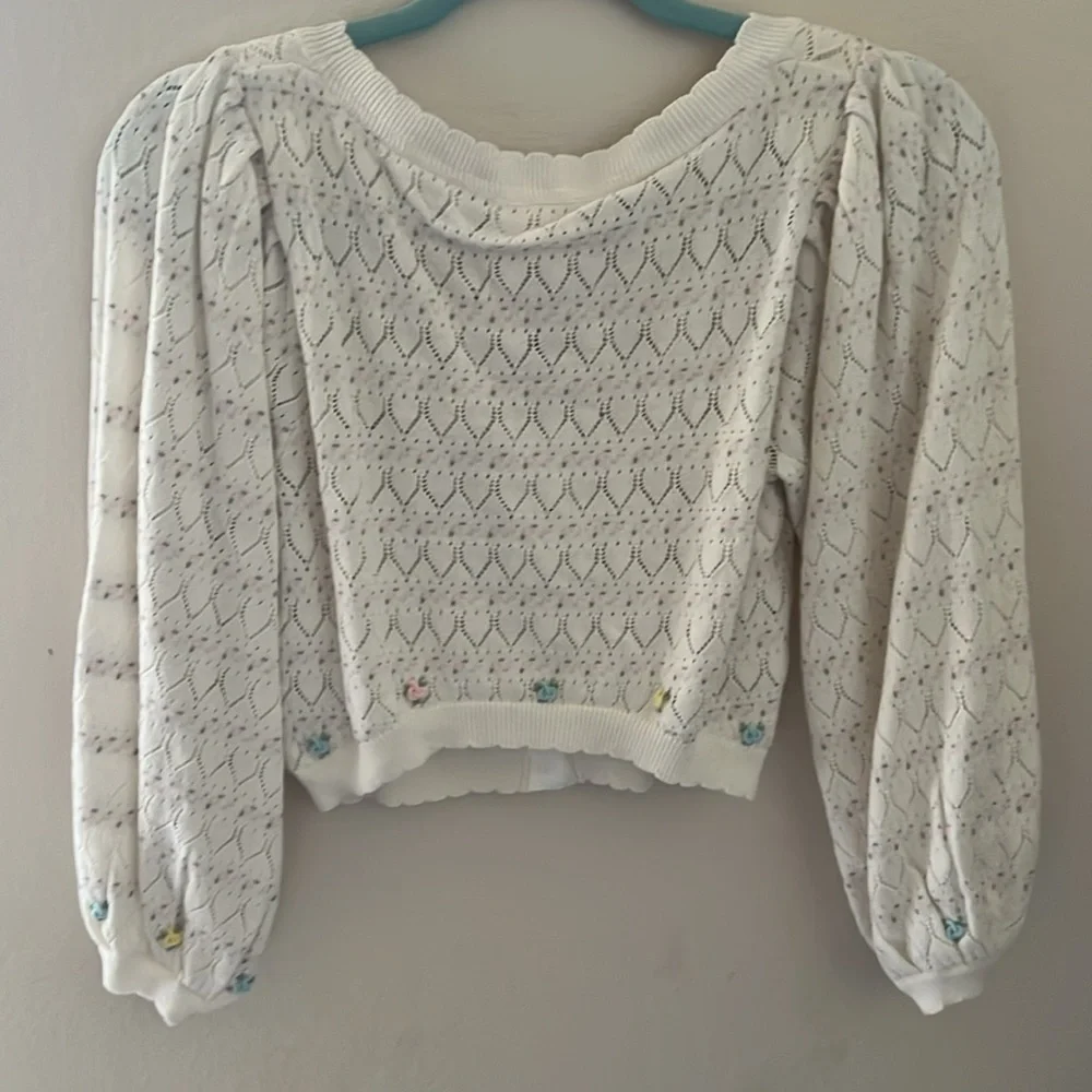 For love 💕& lemons 🍋Charleston cropped top - Picture 14 of 14